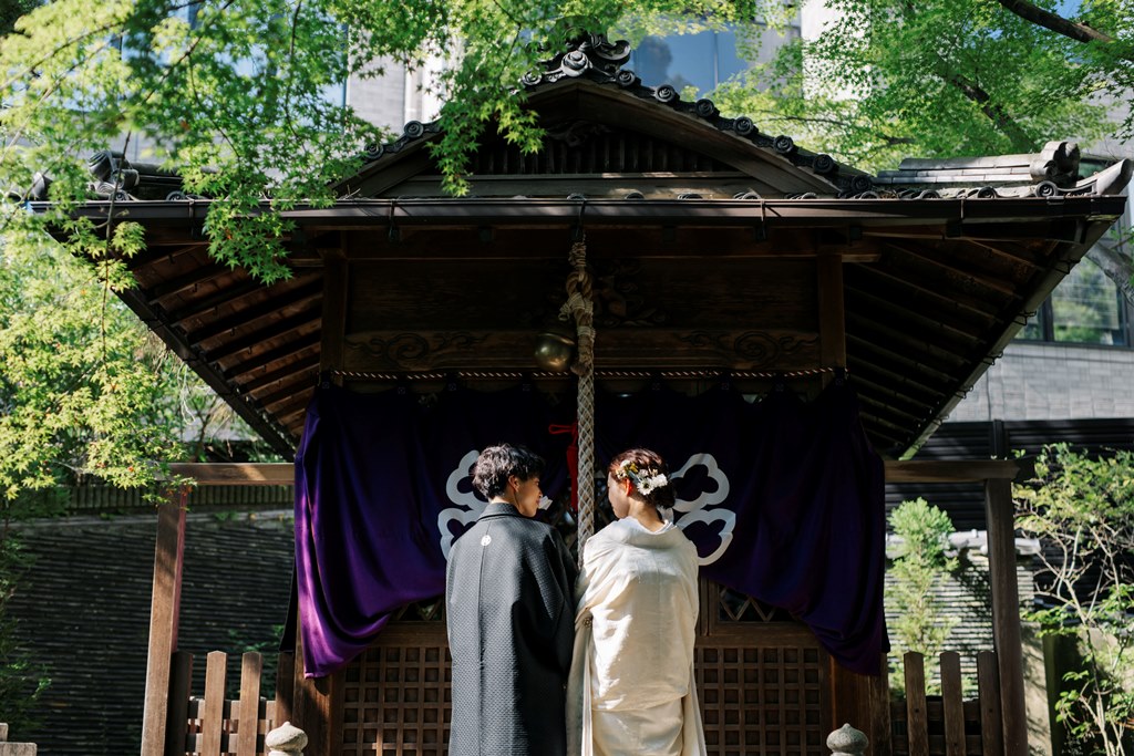 名古屋の初めて出逢った場所で撮る結婚写真